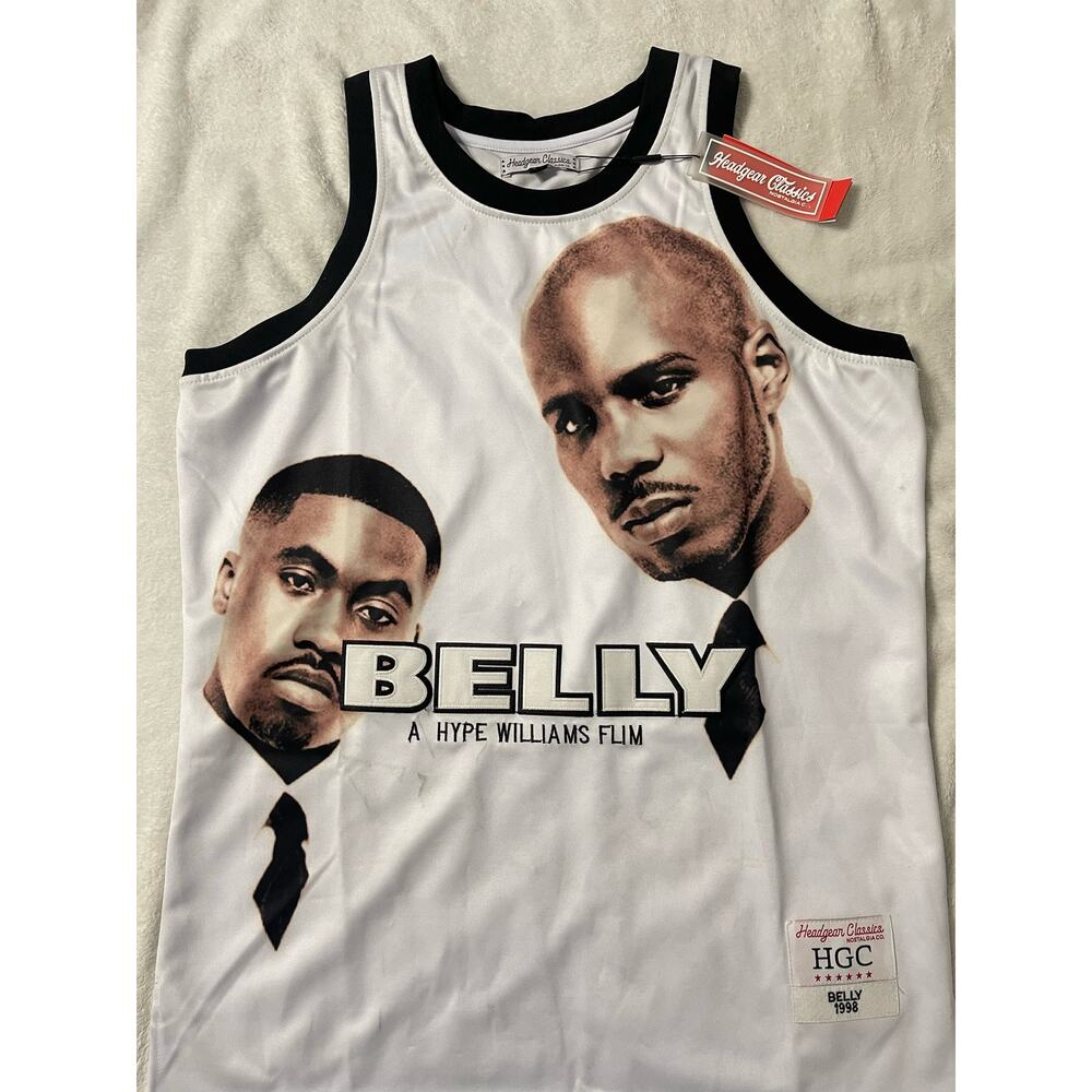 Headgear Classics Basketball Jersey NWT 2X Belly Movie